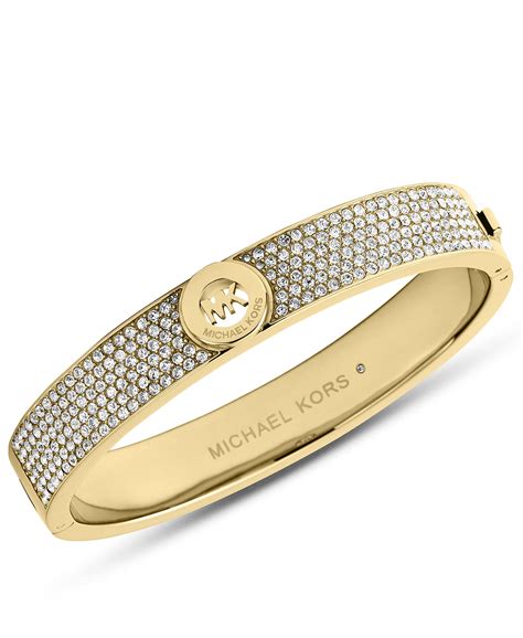 michael kors pave hinge bangle|Amazon.com: Michael Kors Gold.